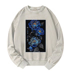 The Sea Of Flowers In The Darkness Washed Sweatshirt