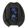 The Sea Of Flowers In The Darkness Washed Sweatshirt