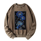 The Sea Of Flowers In The Darkness Washed Sweatshirt