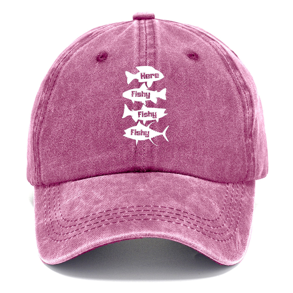 Here Fishy Fishy Fishy! Washed Cap