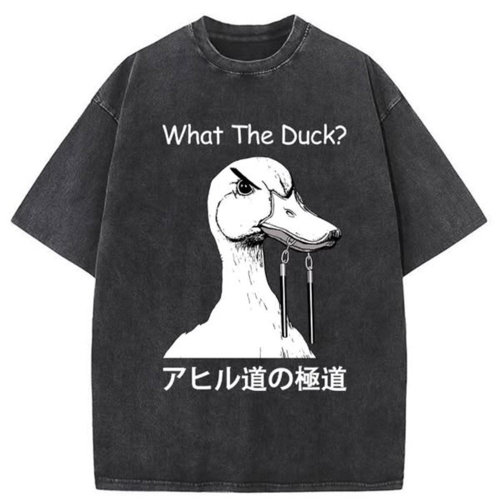 Funny Duck Yakuza Washed T-Shirt