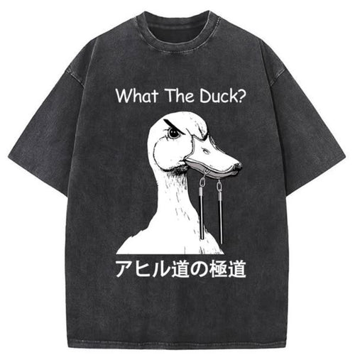 Funny Duck Yakuza Washed T-Shirt