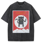 Cute Little Bear Washed T-Shirt