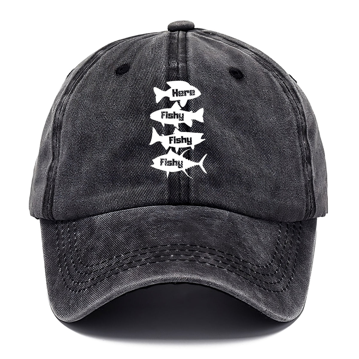 Here Fishy Fishy Fishy! Washed Cap