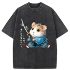 Unisex Heavy Sword, Strong Heart Washed T-Shirt