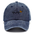 Heartbeat Butterfly Washed Cap