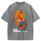 Unisex Tokyo Koi Dreams Washed T-Shirt