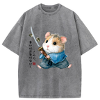 Unisex Heavy Sword, Strong Heart Washed T-Shirt