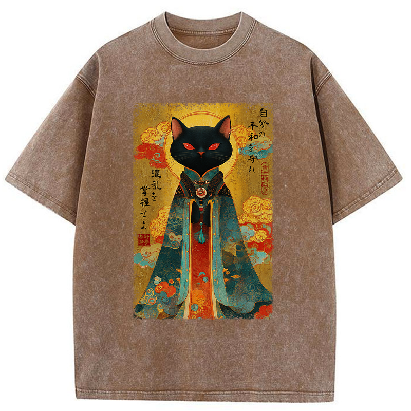 Unisex Master Your Chaos, Protect Your Peace Washed T-Shirt