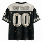 Dark Vintage Halloween Lantern Ghost Floral Moon Jersey Shirts