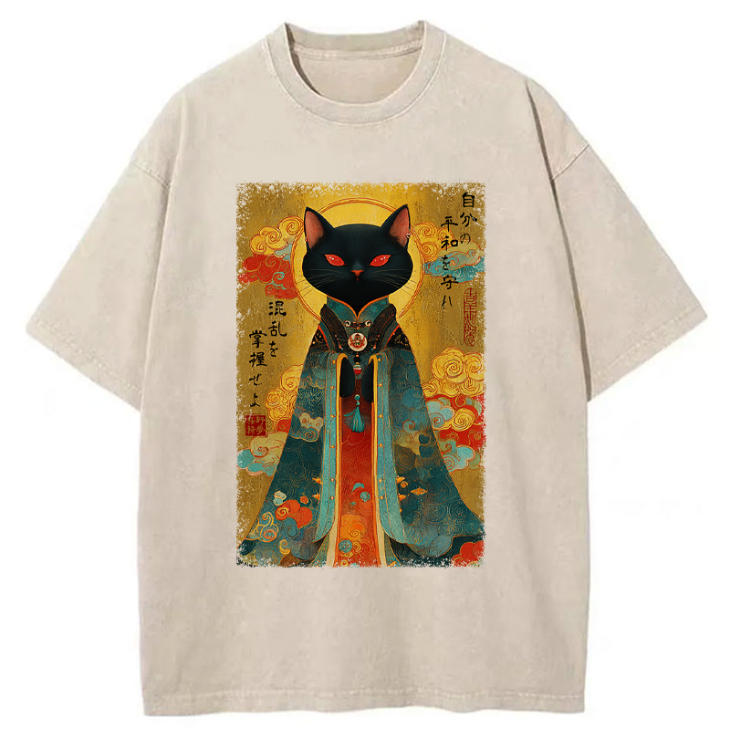 Unisex Master Your Chaos, Protect Your Peace Washed T-Shirt