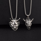 Japanese Domineering Necklace Pendant Hip-Hop Punk Ghost Skeleton Pendant Jewelry