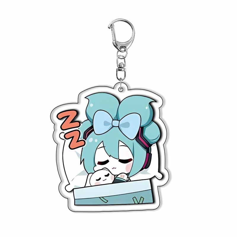 Hatsune Miku Anime Acrylic Keychain