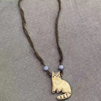 Retro Kitten Rope Necklace And Cute Versatile Clavicle Chain