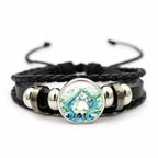 Hatsune Miku Anime Braided Leather Bracelet, Perfect Unisex Daily Gift