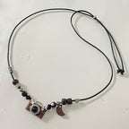 Retro Personality Camera Splicing Adjustable Necklace