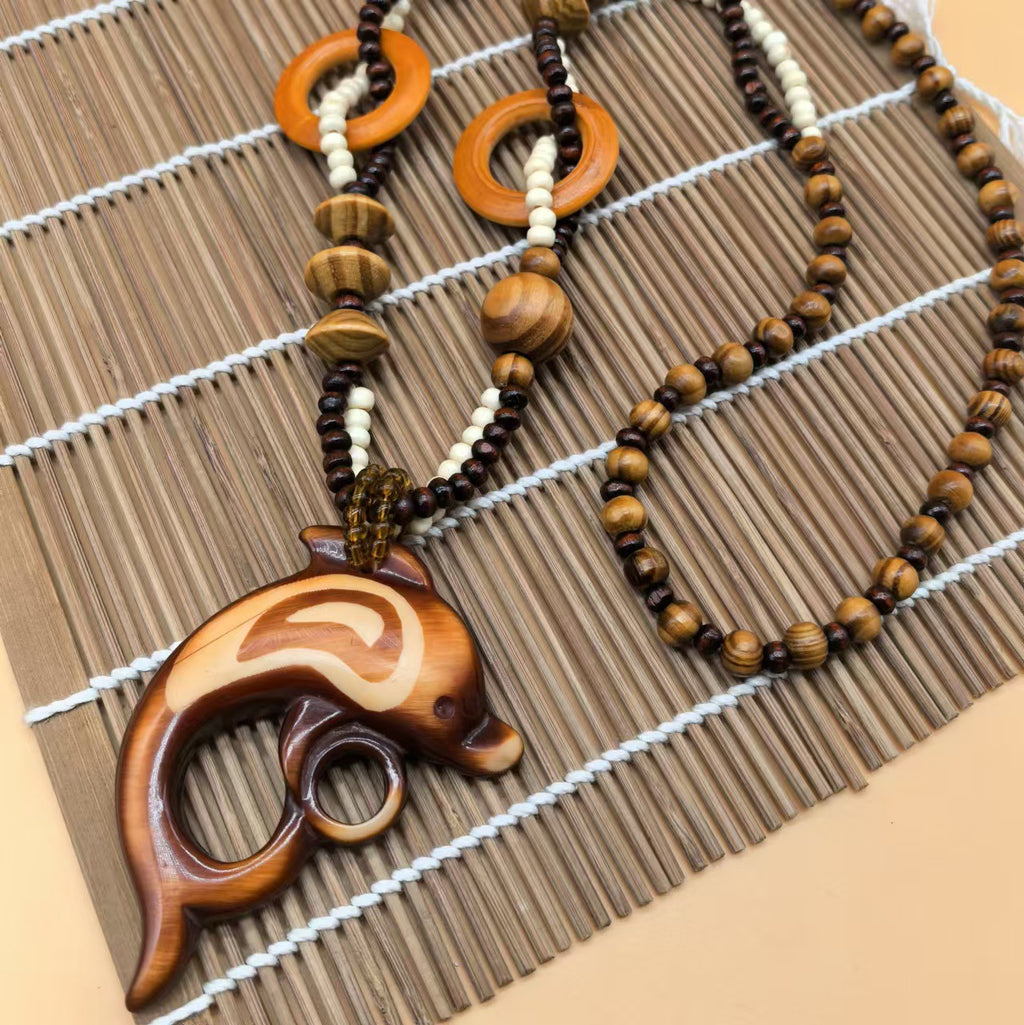 Bohemian Fashion Retro Ethnic Style Long Necklace