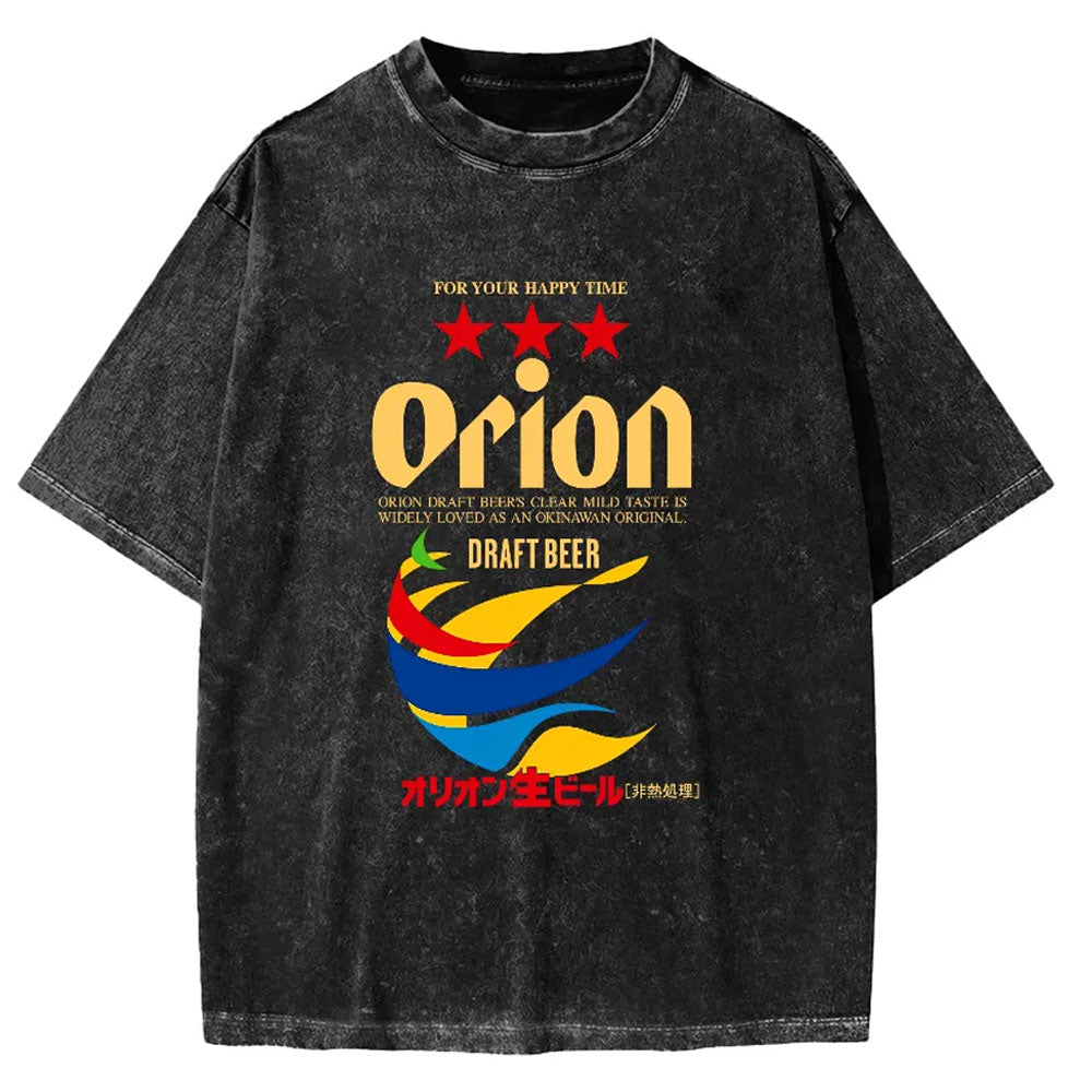 Orion Beer Vintage Washed T-shirt