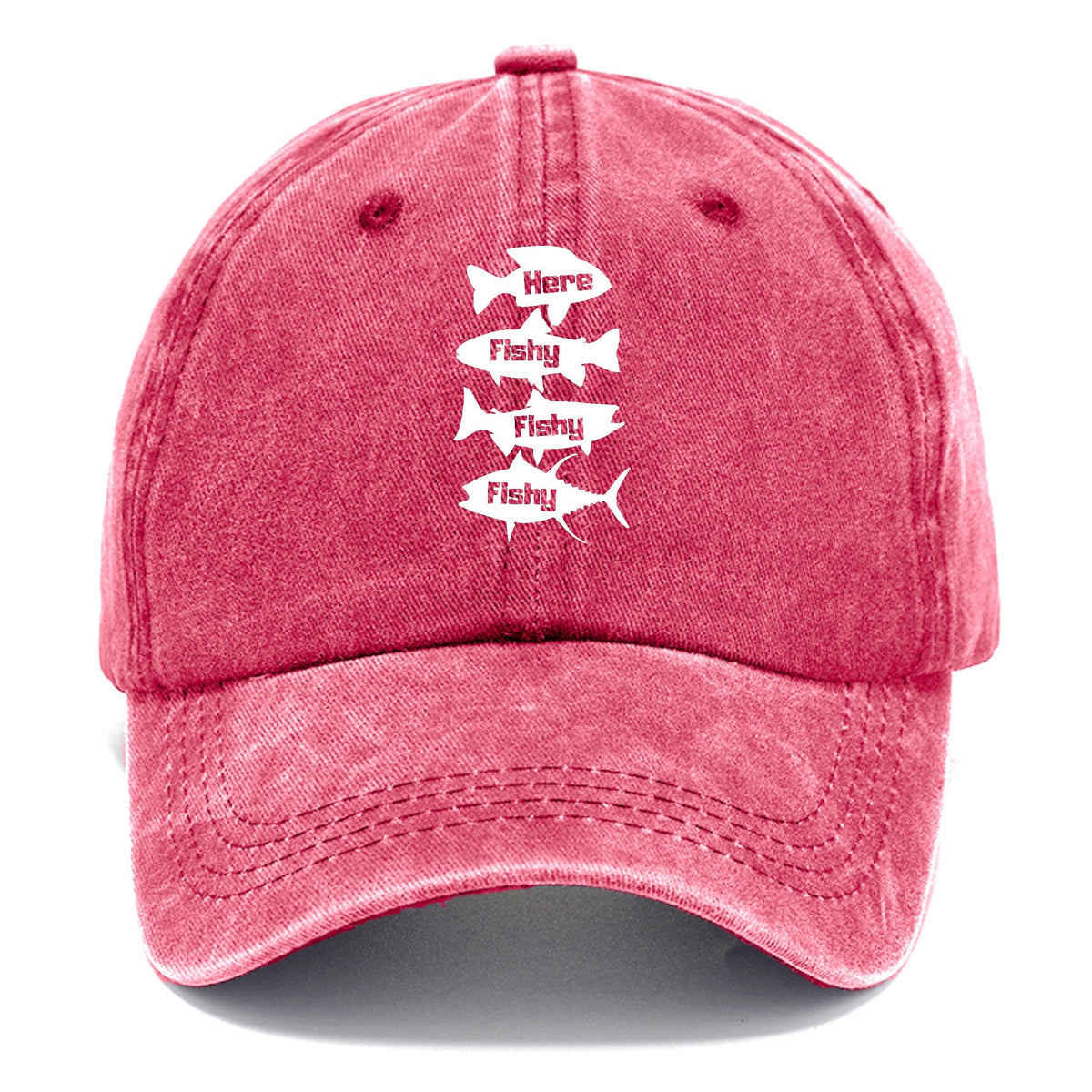 Here Fishy Fishy Fishy! Washed Cap
