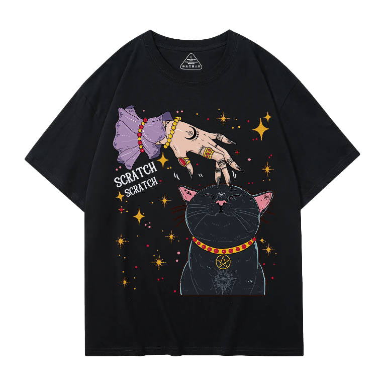 Witch's Cat Scratch T-Shirt