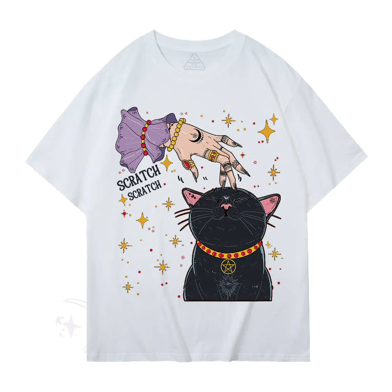 Witch's Cat Scratch T-Shirt