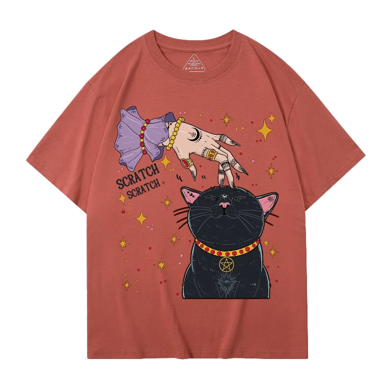 Witch's Cat Scratch T-Shirt