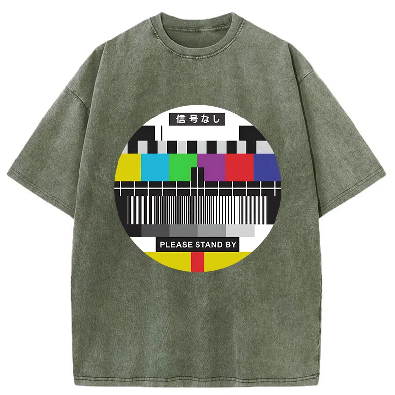No Signal Japan Washed T-Shirt
