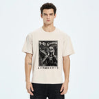 Office Worker The Scream Washed T-Shirt