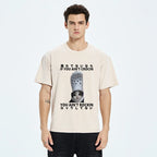Funny Cat Meme Japan Washed T-Shirt