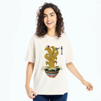 Unisex Ramen Surfing Washed T-Shirt