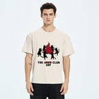 Unisex Cat Party Washed T-Shirt