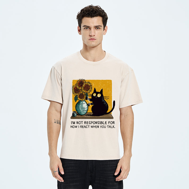 Unisex Blame The Words, Not Me Washed T-Shirt
