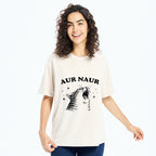 Unisex Aur Naur Cat Washed T-Shirt