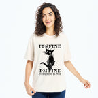 I'm Actually Not Very Fine Washed T-Shirt