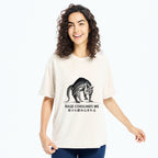 Unisex Rage Consumes Cat Washed T-Shirt