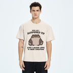 Unisex Frog Life Crisis Washed T-Shirt