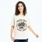 Elegant Oriental Craft Washed T-Shirt