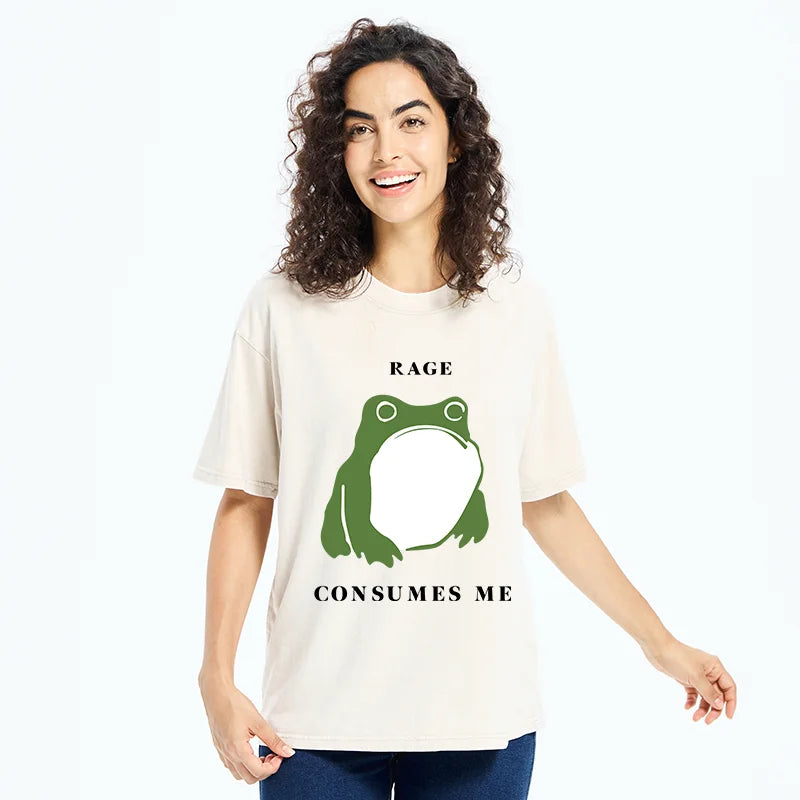 Rage Consumes Me Washed T-Shirt