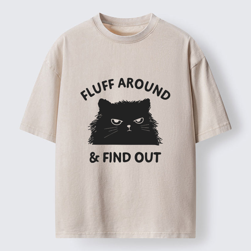 Unisex Cat's Mockery Washed T-Shirt