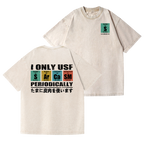 Sarcasm Vintage Wash Japanese Design Back Art T-Shirt