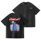 Star Wars Vintage Wash Japanese Design Back Art T-Shirt