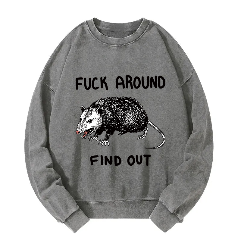 Vicious Opossum Washed Sweatshirt