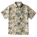 Tropical Floral Delight Button-up Shirt