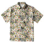 Tropical Floral Delight Button-up Shirt