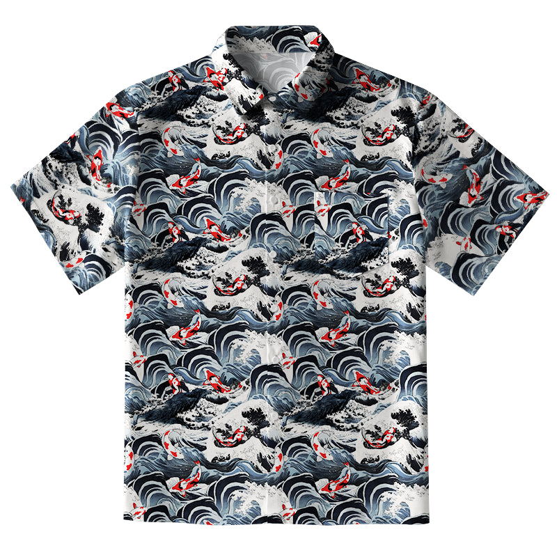 Ocean's Dance Button-up Shirt