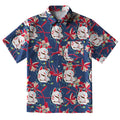 Japanese Fox Mask Button-up Shirt