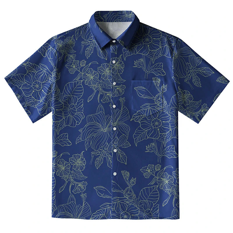 The Artistic Beauty Of Flowers Button-up Shirt