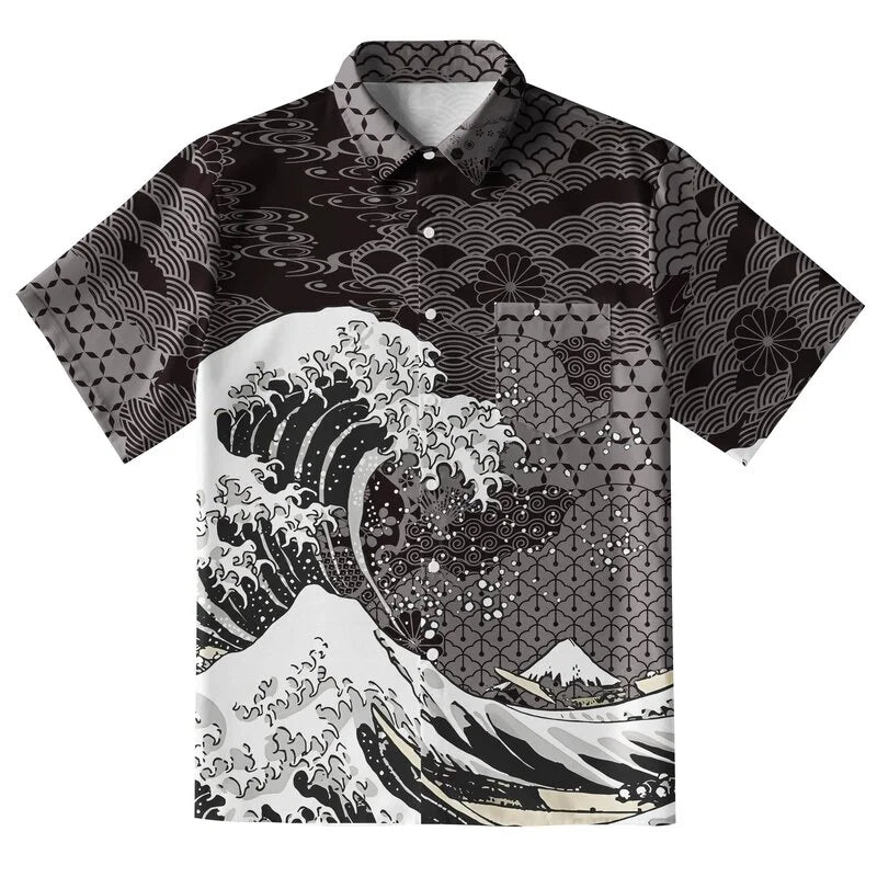 Great Wave Off Fuji Button-up Shirt
