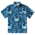 Crab And Seaweed Button-up Shirt