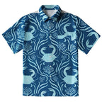 Crab And Seaweed Button-up Shirt